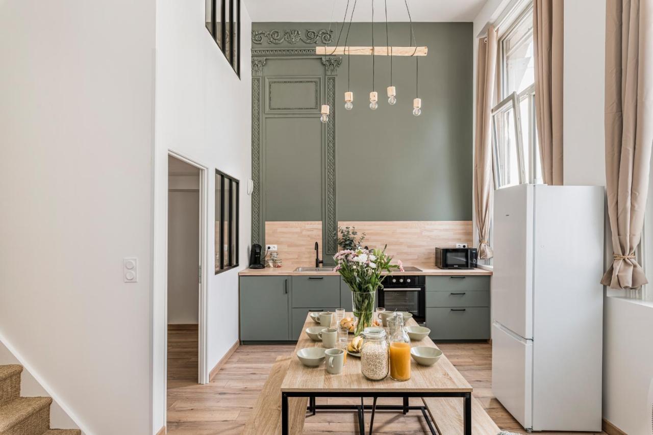 Charmant & Spacieux Appartement En Coeur De Ville Saint-Etienne  Luaran gambar